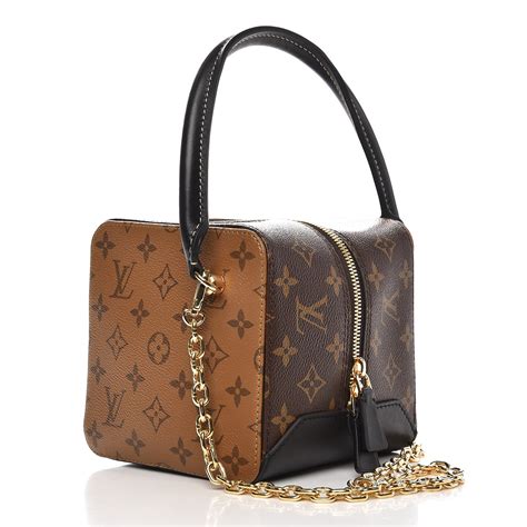 louis vuitton reverse monogram square bag|louis vuitton original monogram.